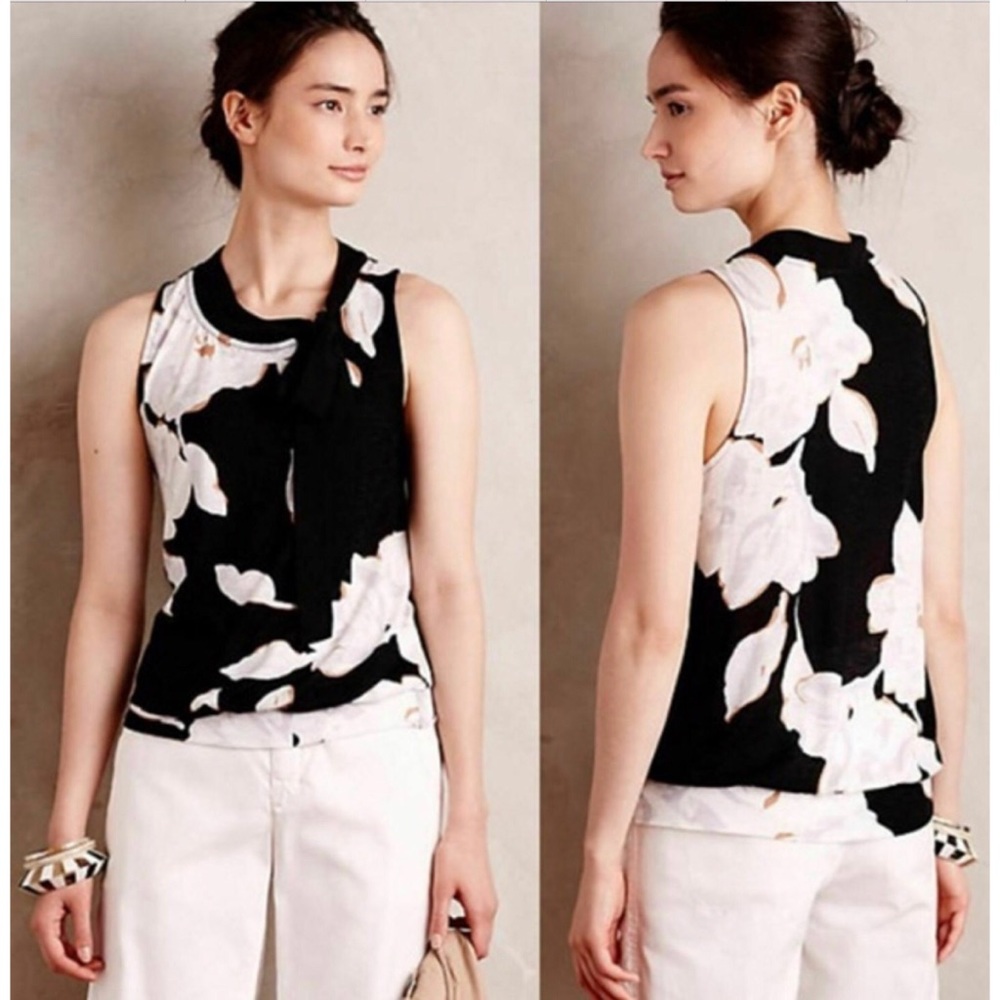 DELETTA Top Anthropologie xs